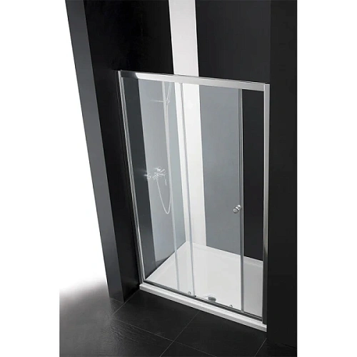 Душевая дверь в нишу Cezares Anima 130 см стекло прозрачное - фото 1