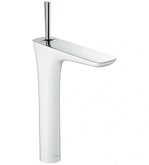 Смеситель для раковины Hansgrohe PuraVida 15072400 хром-белый