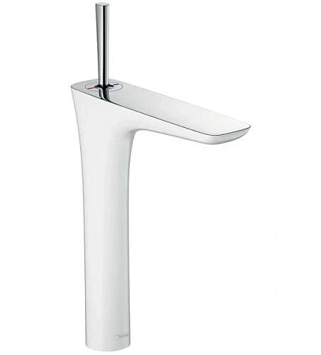 Смеситель для раковины Hansgrohe PuraVida 15072400 хром-белый - фото 2