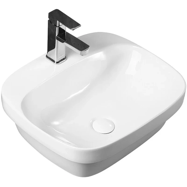 Раковина Акватек Амадео 50 см белая AQ5042-00 (детальная фотография)