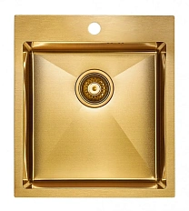 Мойка для кухни Paulmark Favor 45 см брашированное золото