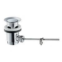 Донный клапан Hansgrohe хром