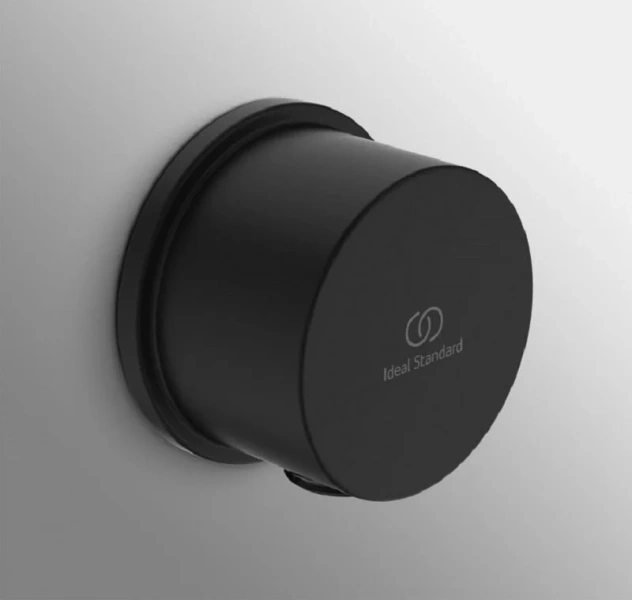 Подключение для душевой лейки Ideal Standard IdealRain черное BC808XG (детальная фотография) index_2