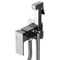 Гигиенический душ со смесителем WasserKRAFT хром