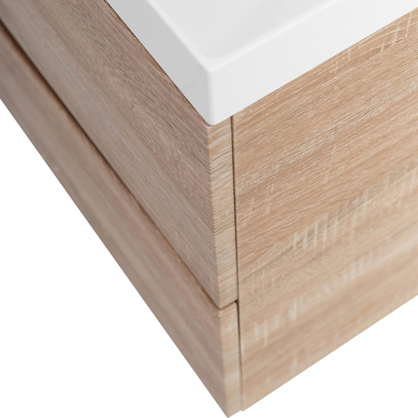 Тумба под раковину подвесная BelBagno Marino 100 см rovere bianco MARINO-1000-2C-SO-WO-P (детальная фотография), недорогo, комплект (набор)