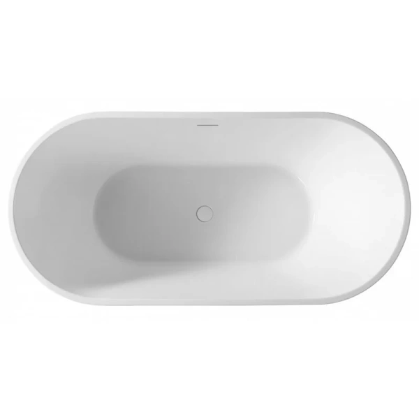 Акриловая ванна Abber 160х75 см овальная AB9320-1.6 (детальная фотография), современныe, hi-tech