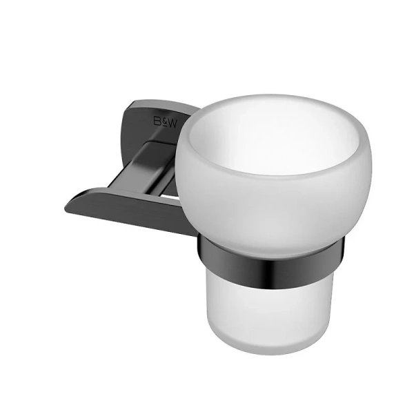 Набор аксессуаров для ванной Black&White Gravity оружейная сталь 7810GM (детальная фотография), в наличии