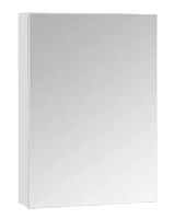 Зеркальный шкаф Акватон Асти 50 см белый глянцевый