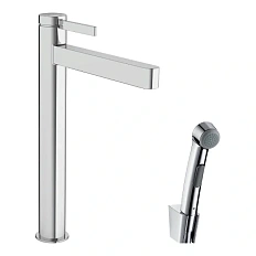 Смеситель для раковины Hansgrohe Finoris 76220 с гигиеническим душем