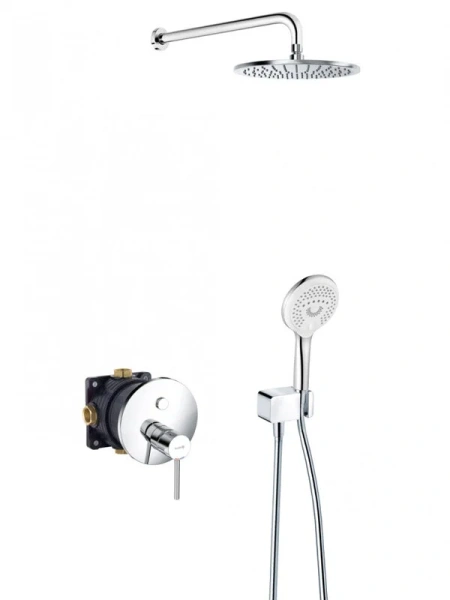 Душевой комплект Kludi Bozz хром 386710576 (детальная фотография)