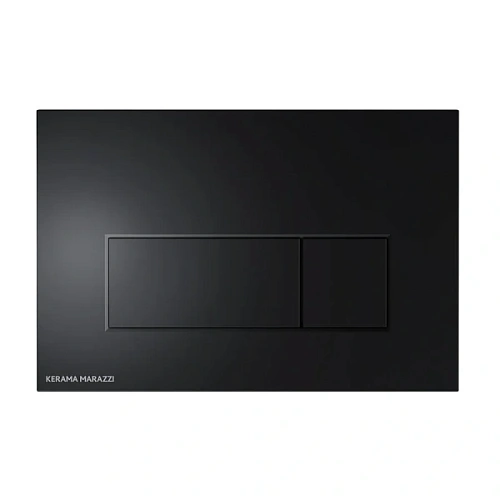 Клавиша смыва Kerama Marazzi черная матовая - фото 4