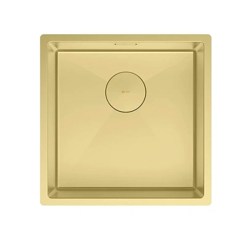 Мойка для кухни Lemark Olanga 44 см светлое золото - фото 3