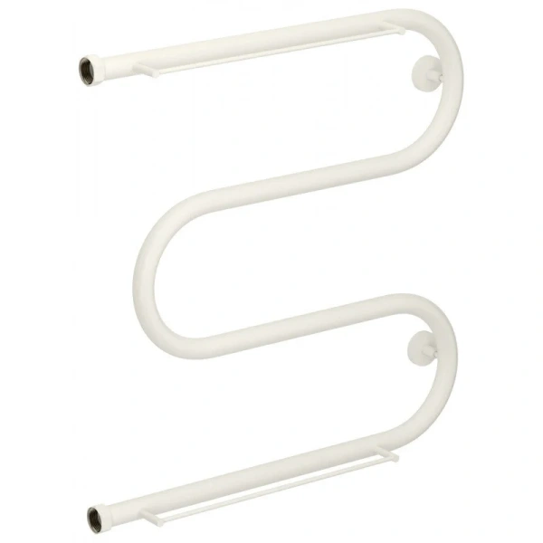 Полотенцесушитель водяной Сунержа М-образный 60x60 см белый матовый 30-4008-6060 (детальная фотография)