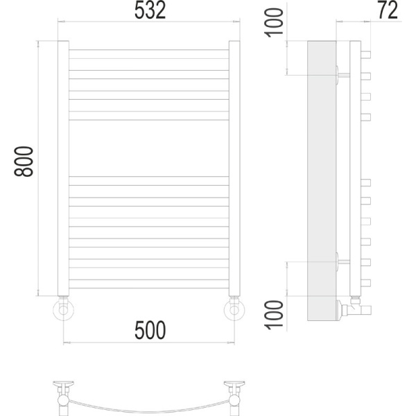 Схема (детальная фотография), хром