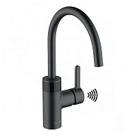 Смеситель для кухни Kludi E-GO черный матовый