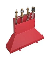 Скрытая часть смесителя Hansgrohe на 4 отверстия