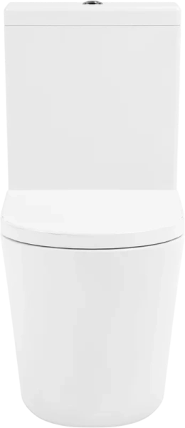 Унитаз компакт Lavinia Boho Biore безободковый 3304001R (детальная фотография), с нижним подводом воды