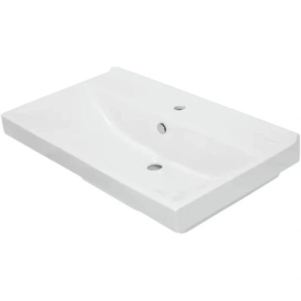 Раковина мебельная Aqwella 80 см белая FST80SLWB01 (детальная фотография), в наличии index_1