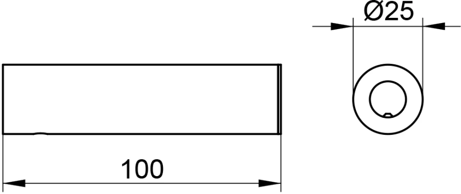 Бумагодержатель Keuco Reva хром 12863010000 (детальная фотография), современные, hi-tech