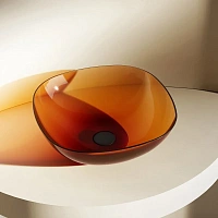 Раковина Abber Kristall 43 см коричневая