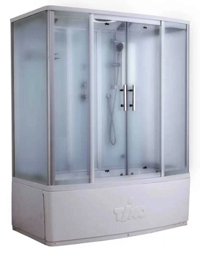 Душевой бокс Timo Standart 150x88 см профиль хром - фото 2