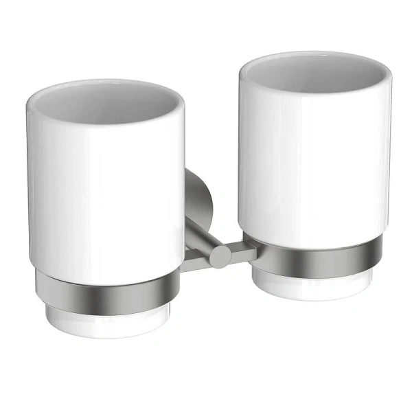 Стакан для ванной Акватек Бетта оружейная сталь AQ4617BGM (детальная фотография)