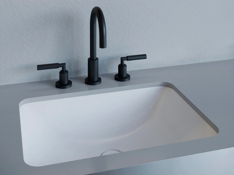 Раковина Salini Marea 06 55 см встраиваемая 1802206M (детальная фотография), встраиваемые (в столешницу), пристенные