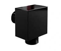 Подключение для душевого шланга WasserKRAFT Glan черный глянец