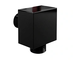 Подключение для душевого шланга WasserKRAFT Glan черный глянец