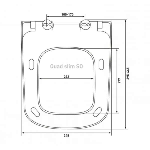 Крышка-сиденье с микролифтом BERGES Quad белая 018203 (детальная фотография) index_2