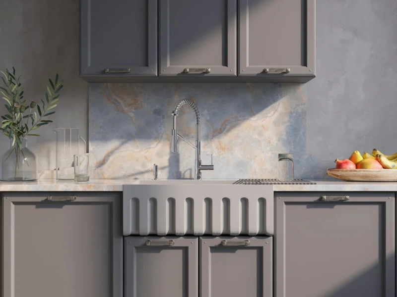 Мойка для кухни Omoikiri Mikura 76-WH 76 см белая 4997074 (детальная фотография), врезные