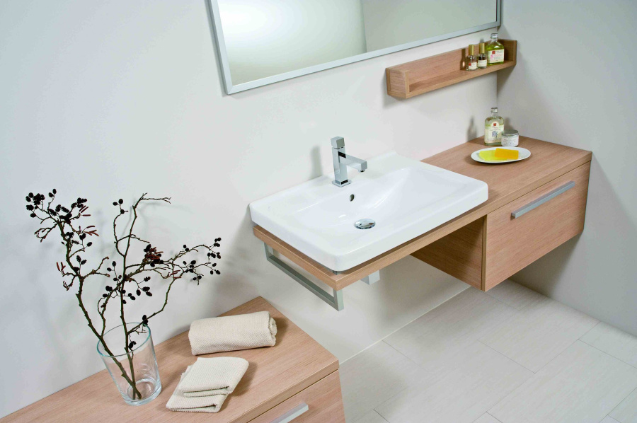 Раковина c отверстием для смесителя Jika Cubito 8104220001041 (детальная фотография), недорогие index_1