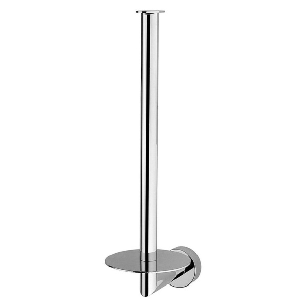 Бумагодержатель вертикальный для ванной, латунь, Nicolazzi Minimale 1497MOG (детальная фотография)