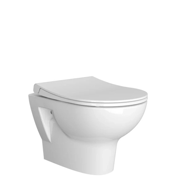 Унитаз подвесной VitrA Zentrum безободковый 5795B003-6077 (детальная фотография)