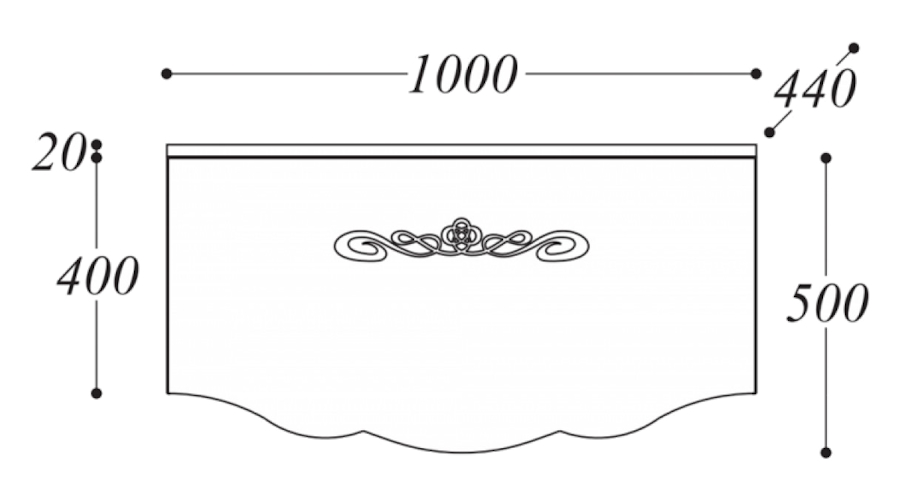 Схема (детальная фотография), 100 см