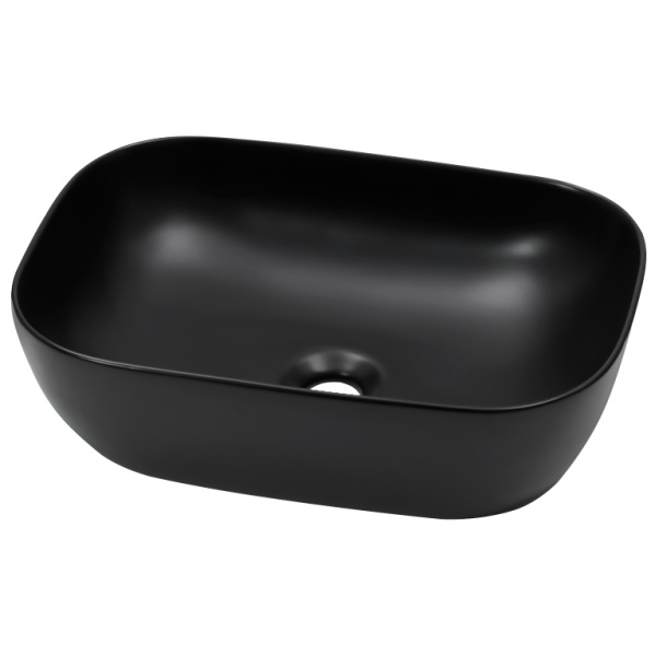 Раковина Brevita 46 см матовая черная MLN-320328MB (детальная фотография)