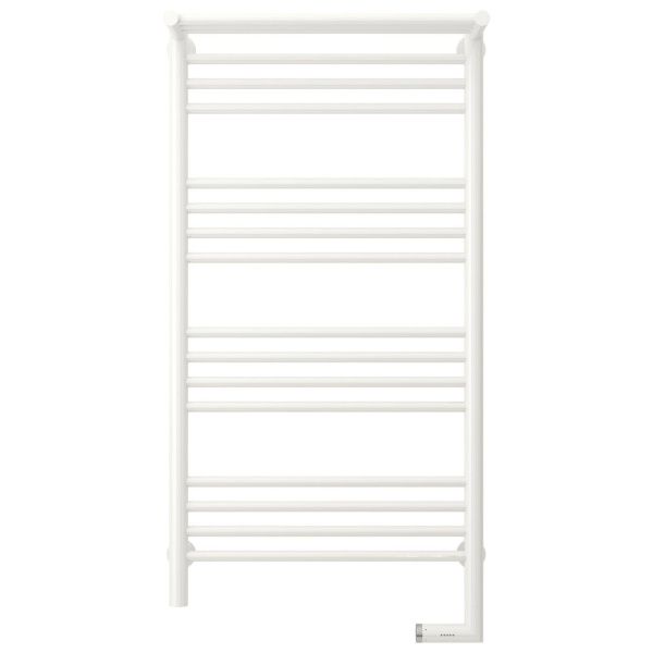 Полотенцесушитель электрический правый, с полкой цвет белый Сунержа Богема 2.0 1000х500 12-5207-1050 (детальная фотография), по запросу