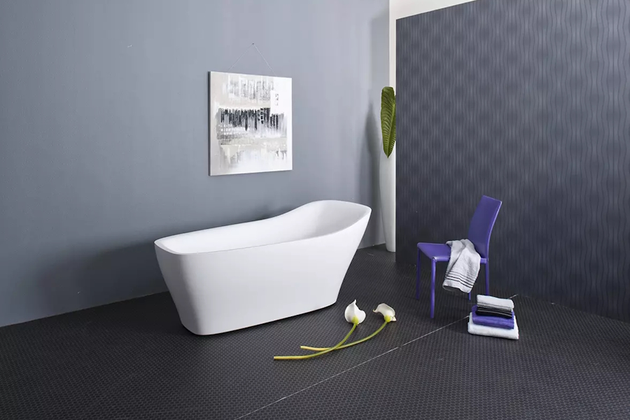 Ванна из искуственноо камня Balteco Mezzo 180 (детальная фотография), 180x85 см