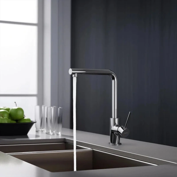 Смеситель для кухни Акватек Европа хром AQ1380CR (детальная фотография), хром