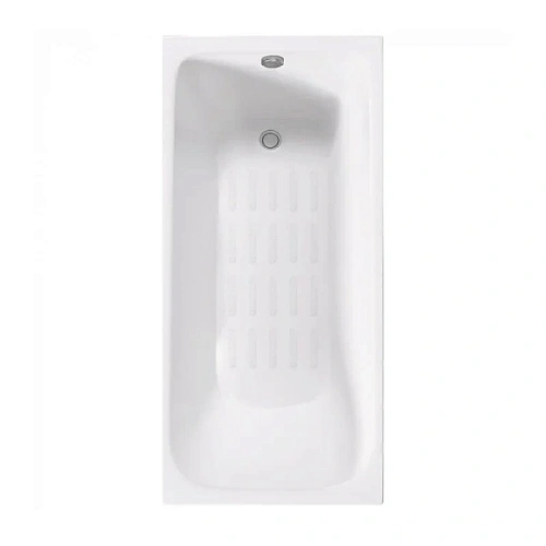 Ванна чугунная Delice Continental Plus 100х70 см с антискользящим покрытием - фото 1