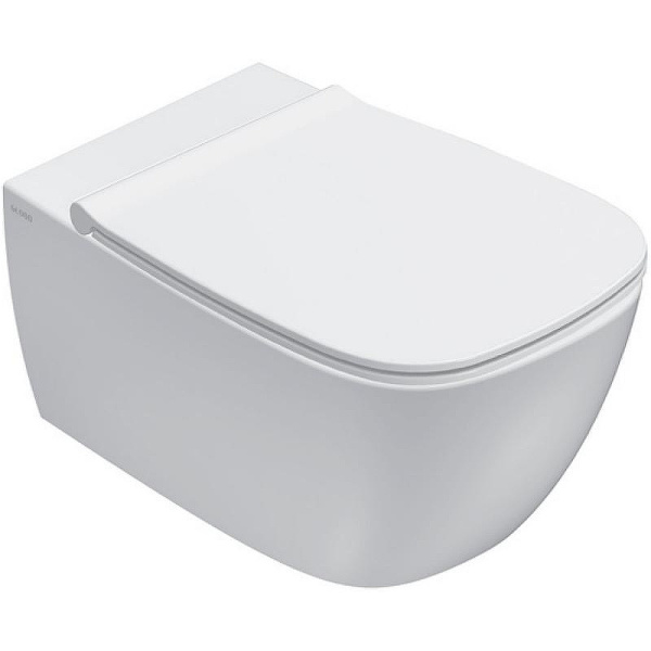 Унитаз подвесной Globo Genesis белый GNS02.BI (детальная фотография)