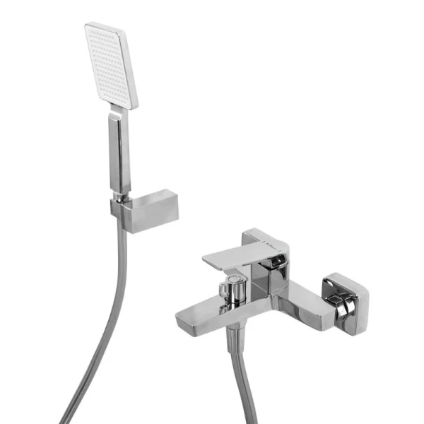 Смеситель для ванны BelBagno Ardente с ручным душем ARDENTE-VASM-CRM (детальная фотография)