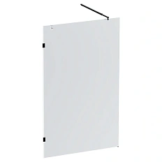 Душевая перегородка Am.Pm X-Joy 120 см профиль черный