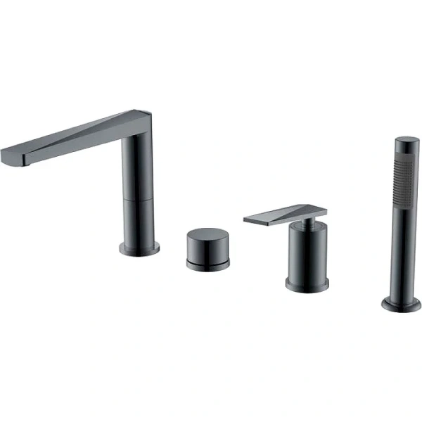 Смеситель для ванны Boheme Venturo на борт 370-SGM (детальная фотография)