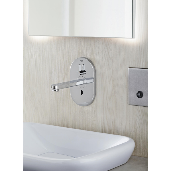Смеситель для раковины бесконтактный Grohe Eurosmart CE 36315000 (детальная фотография), для раковины