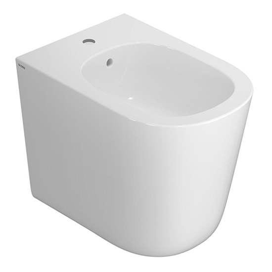 Биде напольное Globo Lalita белое LT009BI*1 (детальная фотография)