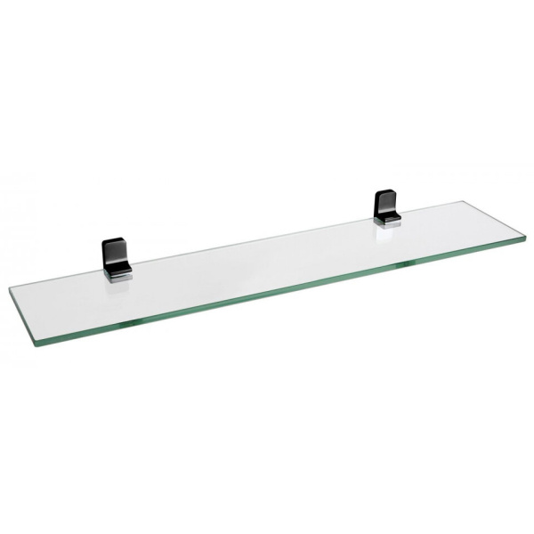 Полочка для ванной Art & Max Gina AM-G-2737 стеклянная (детальная фотография), современные, hi-tech