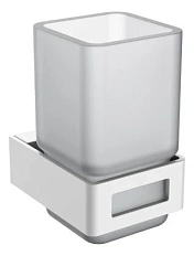 Стакан для ванной Boheme Q Mat White