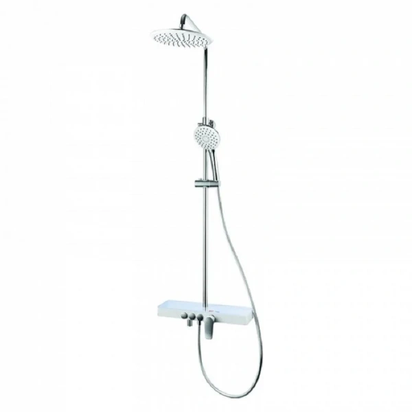 Душевая стойка IDDIS Shelfy с верхним душем SHESB3Fi06 (детальная фотография)