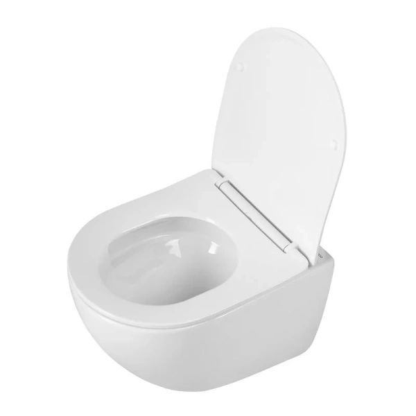 Унитаз подвесной BelBagno Amanda с сиденьем микролифт BB051CH-TOR-FC/SC (детальная фотография), подвесные, встраиваемые